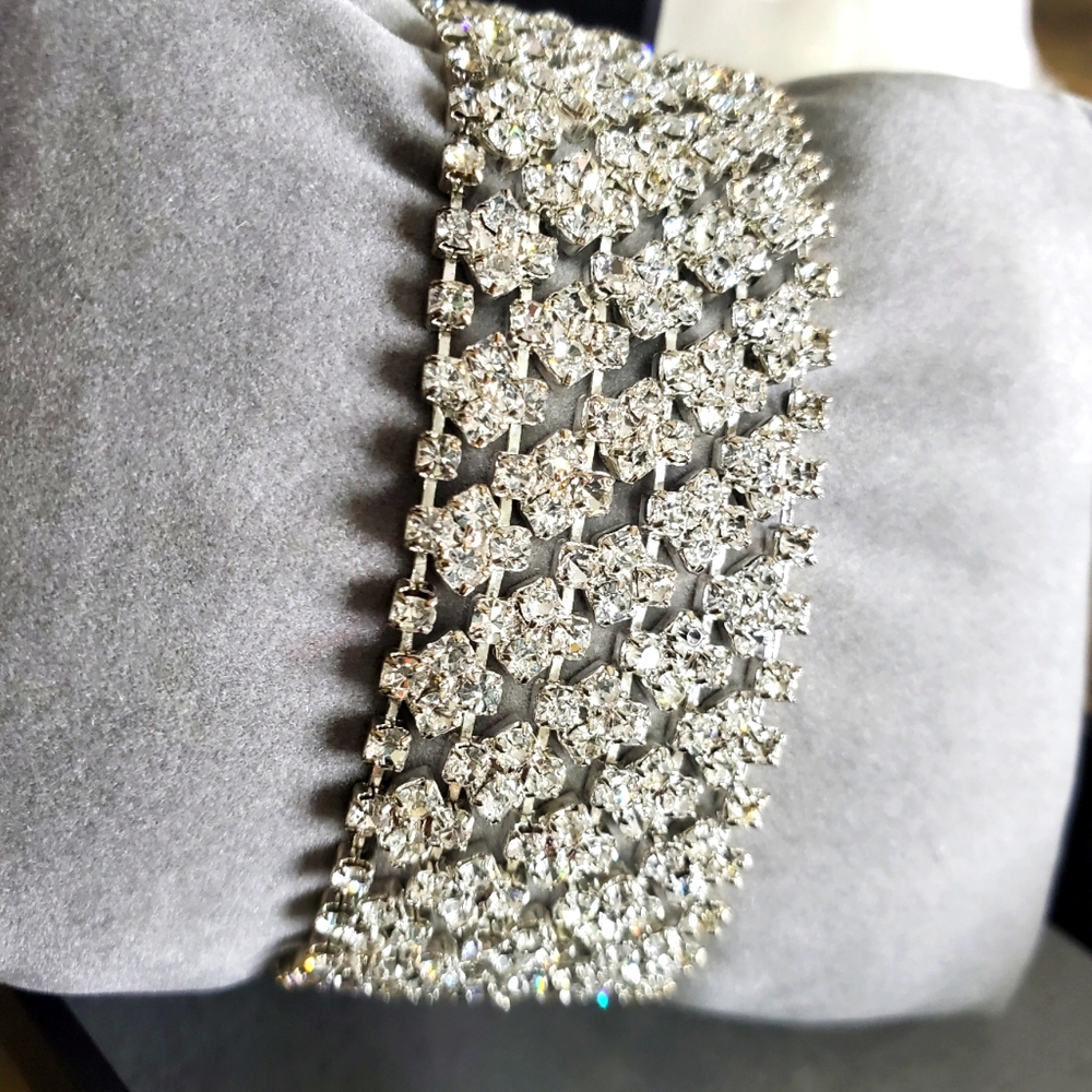 Crystal wedding bracelet